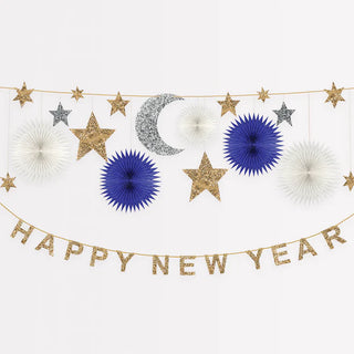 Celestial New Year Garland by Meri Meri