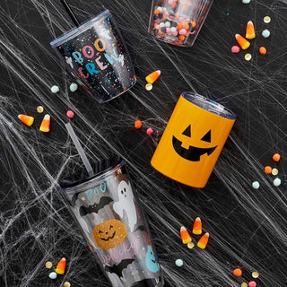 Boo Crew Double-Wall Acrylic DOFYour favorite double - wall tumbler in a smaller size! Easy size to tote around and the double wall insulation keeps any beverage cold.

Material: acrylic
Size: 3.75Slant