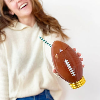 Down, Set, Fun Football Novelty Sipper by Packed Party
