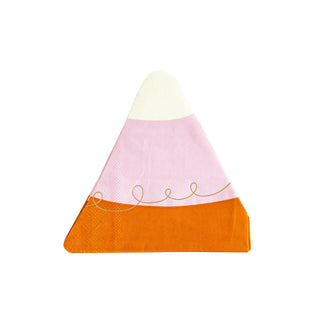 Ghoul Gang Candy Corn Cocktail NapkinSpooky sweet treats always require a napkins. Make sure that your party napkins bring a haunted Halloween flair to the table by using these whimsical candy corn shapMy Mind’s Eye