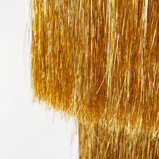 Gold Tinsel ChandelierIf you're looking for a stylish way to add shimmer and shine at a party or to decorate a special part of your home, then you'll love this gorgeous gold glitter chandMeri Meri