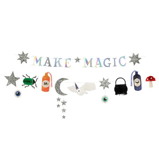 Making Magic GarlandBubble, bubble, toil and trouble! There's something special about magic that excites and delights – and it makes the most amazing party theme for little wizards and Meri Meri