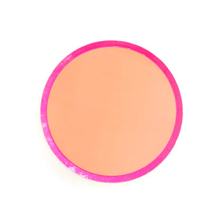 Pink and Coral Color Blocked Plate by kailo chic