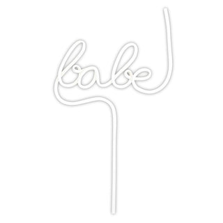 Word Straw - Babe


Make any occasion feel like a celebration! Creative word designs make sippin' out of a straw more fun. Stick in your favorite drink or can for added style and flaCreative Brands