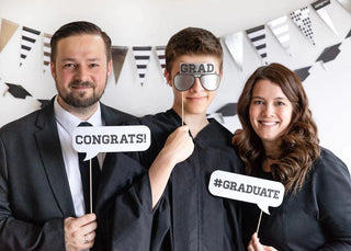 GRADUATION PHOTO PROPSDid you really graduate if there aren't selfies to prove it? Step up the graduation selfie game with these stylish and fun graduation photo props! These props will lMy Mind’s Eye