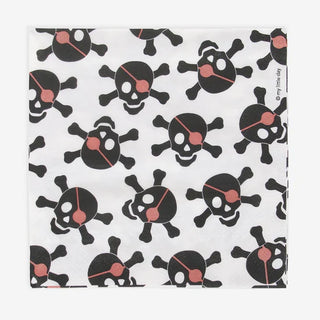 Pirate NapkinsAhoy matey! Everyone will be captivated by these piratical napkins! These jolly napkins swashbuckle style with a pattern of colorful pirates and their trusty parrotsMy Little Day