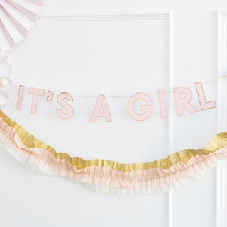 Baby Girl Pink BannerOh baby! It's a girl, and it is time to celebrate. Grab this word banner as the perfect accent at your baby shower. This 2 foot banner will add the final touch to thMy Mind’s Eye