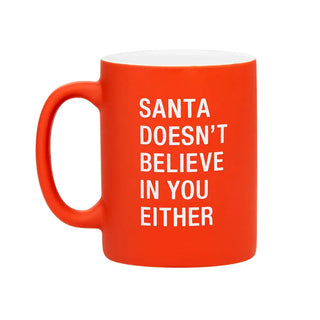 MugHave a cup of holiday cheer with our hilarious Say What? Christmas mugs! The perfect combination of holiday humor and seasonal wit these 13.5 oz stoneware mugs are sAbout Face