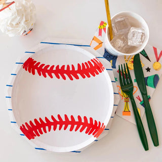 Good Sport Baseball PlatesCelebrate your good sport with these plates! Use these plates for team parties, birthday parties, and the world series! Go team!  

Designed by Ampersand Design studDaydream Society