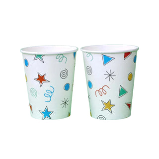 Happy Colors CupsHappy colors cups are a great addition to any party. Modern art inspired, these cups will playfully complement both happy colors and super heroes collections. 
PackaPooka Party