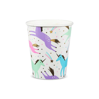 Magical Unicorn CupsThrow your horns in the air! Featuring candy-like colors and gold foil-pressed elements, these cups are pure magic. We especially love them paired with items from ouDaydream Society