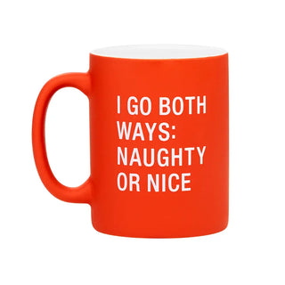 Naughty Or Nice Mug by About Face