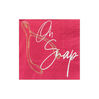 Oh Snap Cocktail Napkins by Jollity & Co