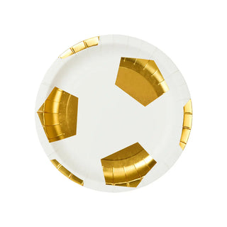 Party Champions Soccer PlatesFuel up ready to party or play the game with these Soccer Plates. Stack the sandwiches, chips and party foods onto these fun soccer ball shaped plates with goil foilTalking Tables