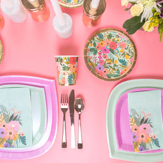 Posh PinkAholic PlatesBasics that are anything but, our posh collection is the luxe way to set your table. We’ve got you covered in colors for any occasion with solids with fab gold foileJollity & Co