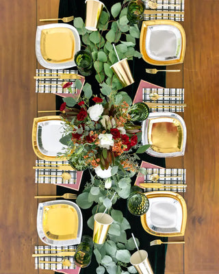 Posh Silver Fox PlatesBasics that are anything but, our posh collection is the luxe way to set your table. We’ve got you covered in colors for any occasion with 10 solids with fab gold foJollity & Co