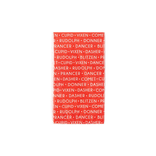 REINDEER NAMES GUEST NAPKINWe all have memories of eating delicious food and desserts around the holidays. Our holiday napkins are perfect for the messes that come with all the food that is seMy Mind’s Eye