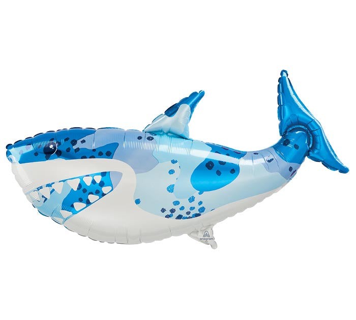 Shark 38in Foil Balloon