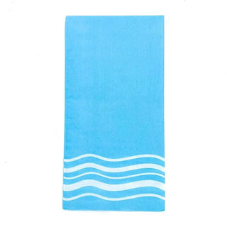 GUEST TOWEL NAPKIN - WAVY FUNPack on the fun! That's our motto at least. These ultra absorbant guest towels are the perfect oversized napkin for any kind of event or party. Set 'em out and watchPacked Party