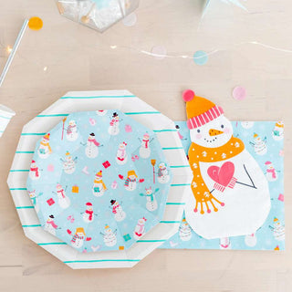 Blizzard Buddies Guest NapkinsThe cutest and jolliest buddies around! Featuring a pastel color palette and shiny silver these napkins will make winter magic come to life!



Package contains 16 pJollity & Co
