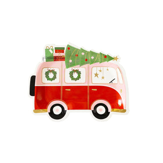 Christmas Van Shaped Paper PlateCheck out this merry &amp; festive Christmas Van Shaped Paper Plate! Crafted to look like a classic holiday van, it's perfect for all your holiday treats. GuaranteedMy Mind’s Eye