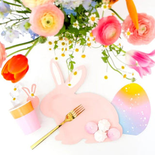 Easter Bunny Paper Plates by Kailo Chic