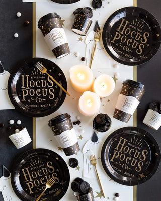 Gold Foil Hocus Pocus Food CupsOur brand new baking cups are perfect for baking cupcakes right in the oven. But don't limit yourself, there are so many great uses for them: add candy and wrap in cMy Mind’s Eye