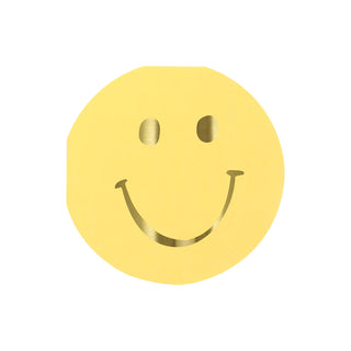 Happy Face Icons Diecut Napkins
