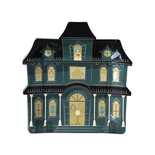 Haunted Village Mansion Shaped Paper PlateHaunted house parties need equally haunted party plates, so be sure to pick up these haunted mansion paper plates. Featuring shimmering gold foil accents that will cMy Mind’s Eye