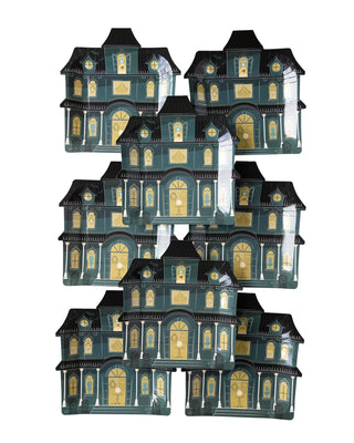 Haunted Village Mansion Shaped Paper PlateHaunted house parties need equally haunted party plates, so be sure to pick up these haunted mansion paper plates. Featuring shimmering gold foil accents that will cMy Mind’s Eye