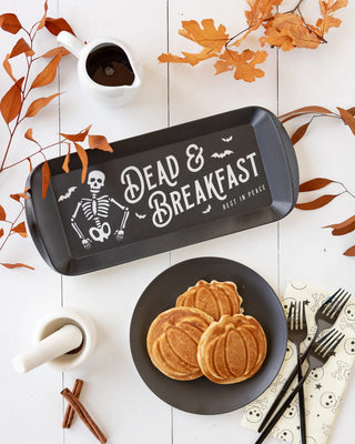 Breakfast Mini Reusable Bamboo TrayThis Dead and Breakfast Mini Reusable Bamboo Tray is the spookiest way to serve your guests! Get into the Halloween spirit with this reusable tray made from sustainaMy Mind’s Eye
