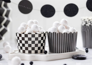Jumbo Wednesday Food CupsOur brand new baking cups are perfect for baking cupcakes right in the oven. But don't limit yourself, there are so many great uses for them: add candy and wrap in cMy Mind’s Eye