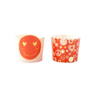 Love Baking CupsExpress your love for baking with these playful Love Baking Cups with Toppers! Featuring retro designs, smile faces, flowers, and heart picks - it's never been easieMy Mind’s Eye
