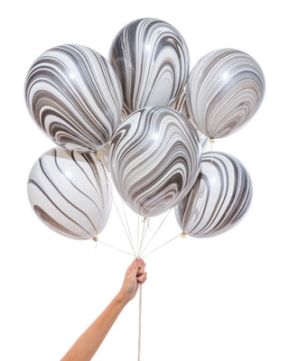Marble Party BalloonsA hand-dipped version of everyone's favorite party decoration! Each balloon is made of the highest quality latex, hand-dipped in Mexico, and lovingly assembled in ouKnot & Bow
