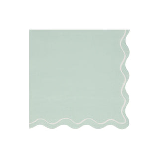 A Mixed Wavy Line Large Napkin from Meri Meri is perfect for your party table.