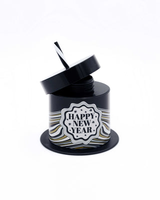 A black Packed Party sipper container perfect for party accessories.