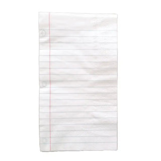 Notebook Paper NapkinWrite on! Our fun notebook paper napkins are perfect for teacher's luncheons, stationery addicts, and back to school breakfasts.
Dimensions: 7″ x 5″
16 per packkailo chic