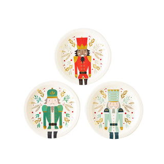 Nutcracker Paper Plate SetCrack open the holidays with this festive Nutcracker Paper Plate Set! The classic Christmas characters brighten up any holiday celebration and make clean up a breezeMy Mind’s Eye
