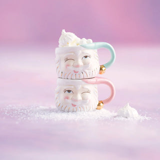 Papa Noel MugStart off your holiday season with a piping hot cup of cheer in this festive Papa Noel Mug! This colorful ceramic cup is sure to bring a smile to your face and a sprGlitterville