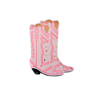 The Pony Tales Large Boot Plates by Daydream Society are a stunning addition to any rodeo-ready ensemble, featuring decorative patterns and star motifs.