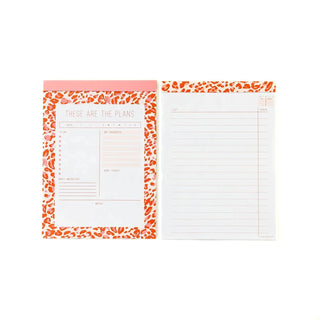 Red and Pink Cheetah Print Guided Notepad Set by My Mind’s Eye