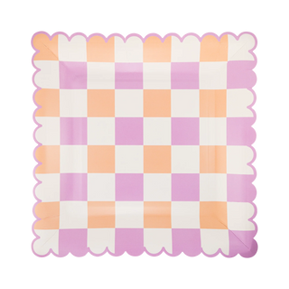 Retro Spring Check Paper PlateAdd some spring to your picnic with our Retro Spring Check Paper Plate. With a playful checkered design, these paper plates add a touch of whimsy to any outdoor gathMy Mind’s Eye