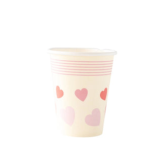 Pastel Hearts Paper CupsSip in style with these fun and flirty pastel hearts paper cups! These cups are perfect for adding a touch of love to any occasion. Perfect for tea parties and romanMy Mind’s Eye