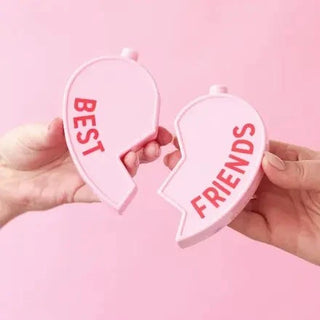 Pink Bestie FlasksBesties that sip together, stay together! Don't be halfhearted about friendship, treat yourself and your BFF to the gift that keeps on drinking.
2 flasks, each with Blush