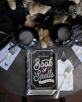 Witching Hour BookCast a spell on your guests at the table this Halloween with these spellbook party plates. Featuring chilling holographic foil accents, these spellbook shaped platesMy Mind’s Eye
