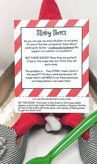 "Christmas Elf Made Easy" Cards
29 Story Cards and Simple Ideas to Keep the Kids Smiling While Saving Your Sanity This Holiday Season! 
Your kids just LOVE when the elf gets into trouble, but are Well Raised Co.