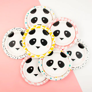 Panda PlatesEnjoy a dinner that's cute-as-a-button with these panda plates! These plates feature an adorable panda design that's sure to bring a smile to everyone at the table. My Little Day