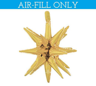 20" PKG GOLD MAGIC STAR BALLOONPackaged Foil Balloon
20" Packaged gold magic star multi-balloon for consumer inflation, will not float with helium. Includes straw to fill with air and has 2 inflatBurton & Burton
