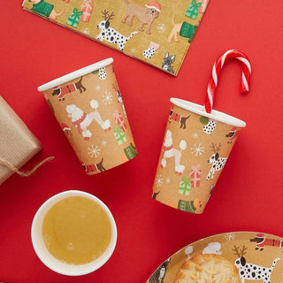 Santa Paws Eco Paper Cups