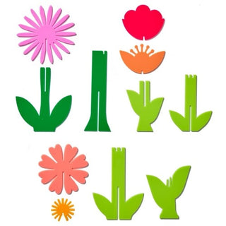 ACRYLIC FLOWERSWhat says Spring better than flowers, create a beautiful garden in your home!
Set comes with three die cut acrylic flowers. 
Some assembly required.Kailo Chic